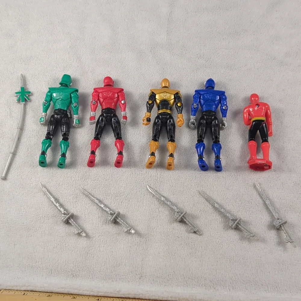 Lot Of 5 Bandai Power‎ Rangers Samurai Action Figures